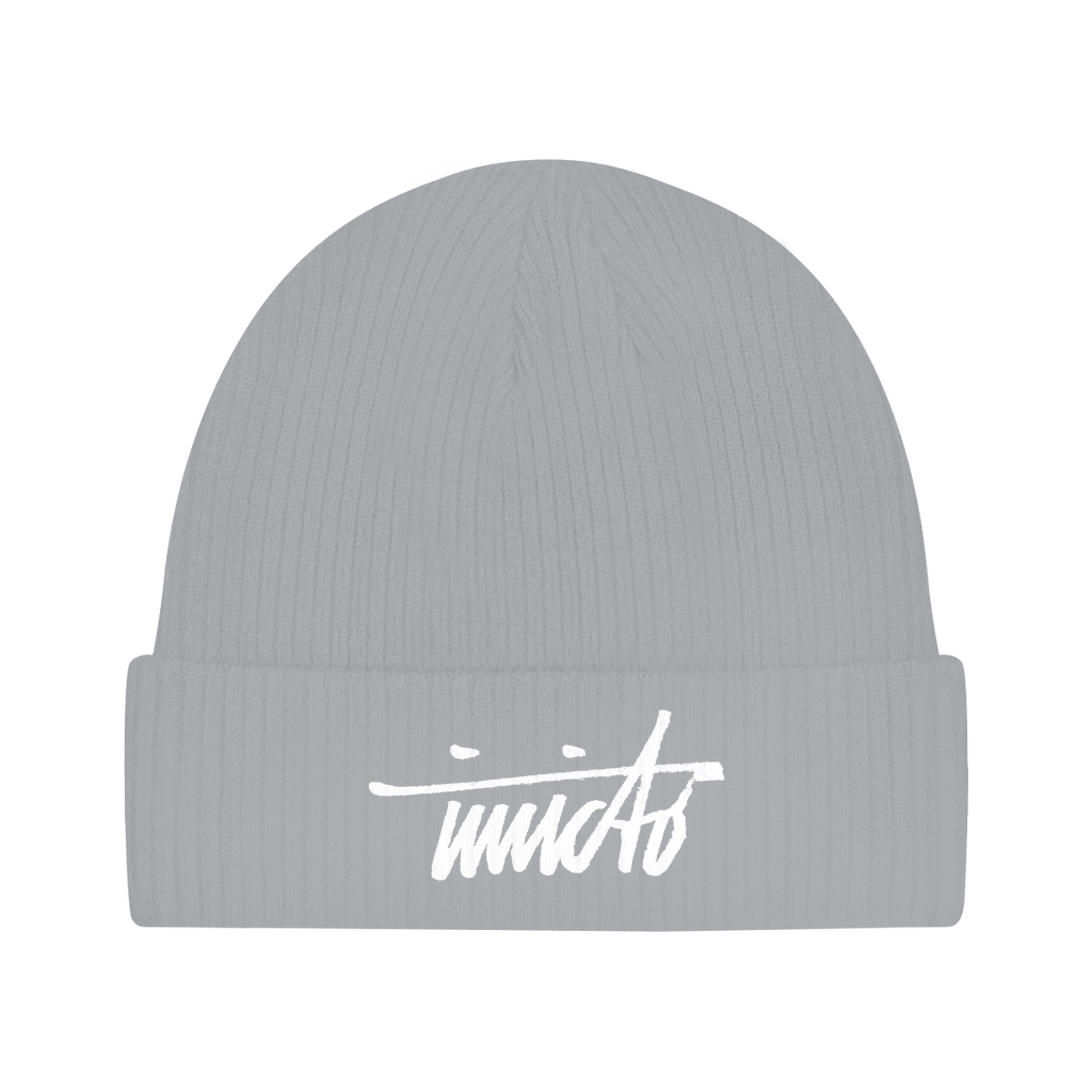 INVICTO SCRIPT WHITE BEANIE