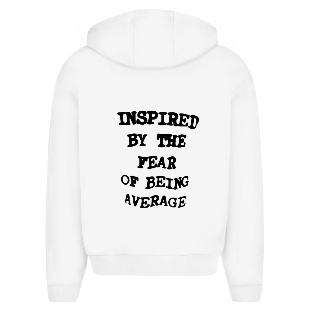 INVICTO SCRIPT IBTFOBA BLACK HOODIE ZIPPER