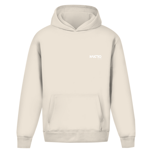 TYPE SHIT WHITE DEB.EDITION HOODIE
