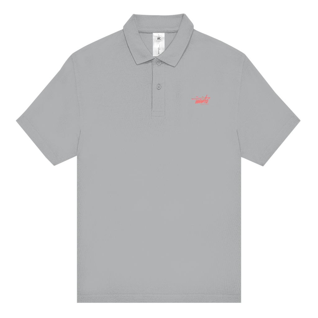 INVICTO SCRIPT RED POLOSHIRT