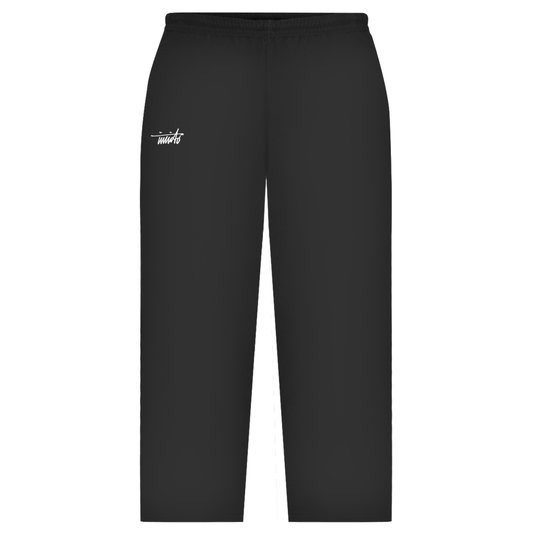 INVICTO SCRIPT WHITE SWEATPANTS