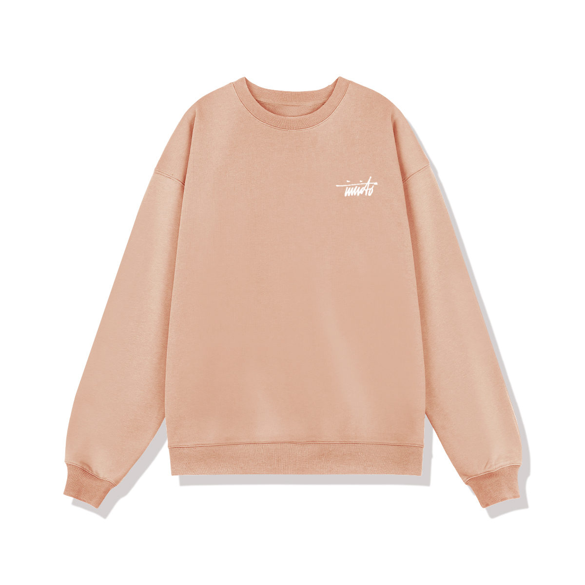 INVICTO SCRIPT WHITE BL SWEATSHIRT 370GSM