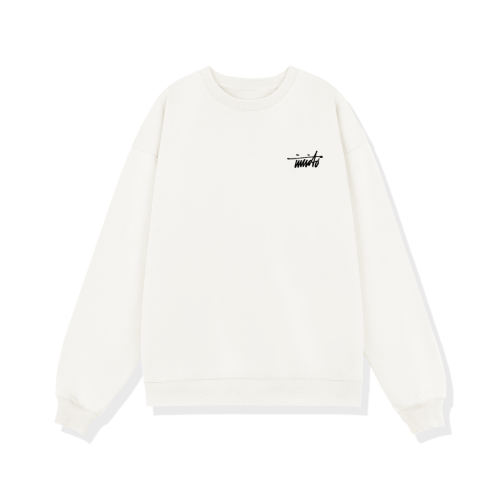 INVICTO SCRIPT BLACK BL SWEATSHIRT 370GSM