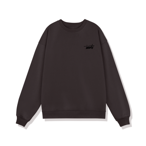 INVICTO SCRIPT BLACK BL SWEATSHIRT 370GSM
