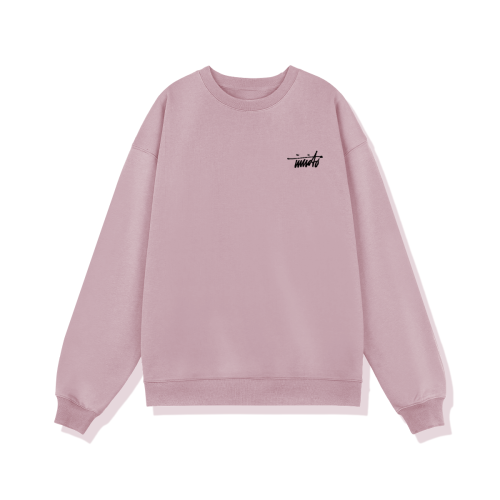 INVICTO SCRIPT BLACK BL SWEATSHIRT 370GSM