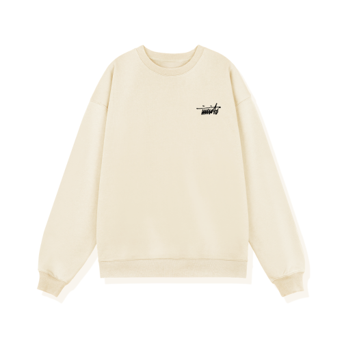 INVICTO SCRIPT BLACK BL SWEATSHIRT 370GSM