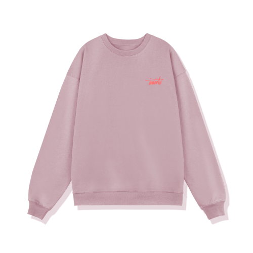 INVICTO SCRIPT RED BL SWEATSHIRT 370GSM
