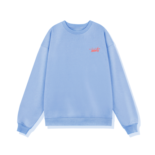 INVICTO SCRIPT RED BL SWEATSHIRT 370GSM