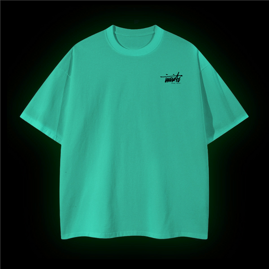 FAPOV GLOW IN THE DARK OVERSIZED T-SHIRT (240GSM)