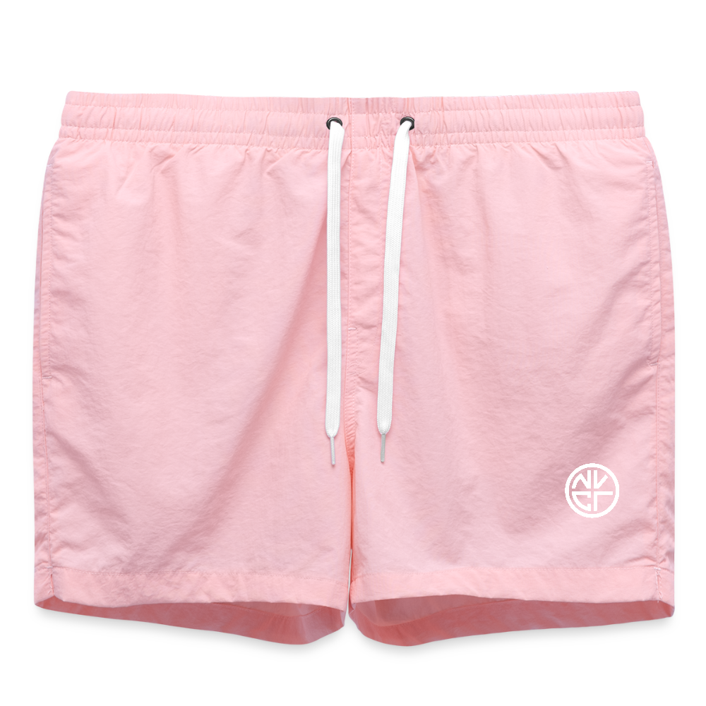 NVCTO SIGN WHITE BADESHORTS - Pink