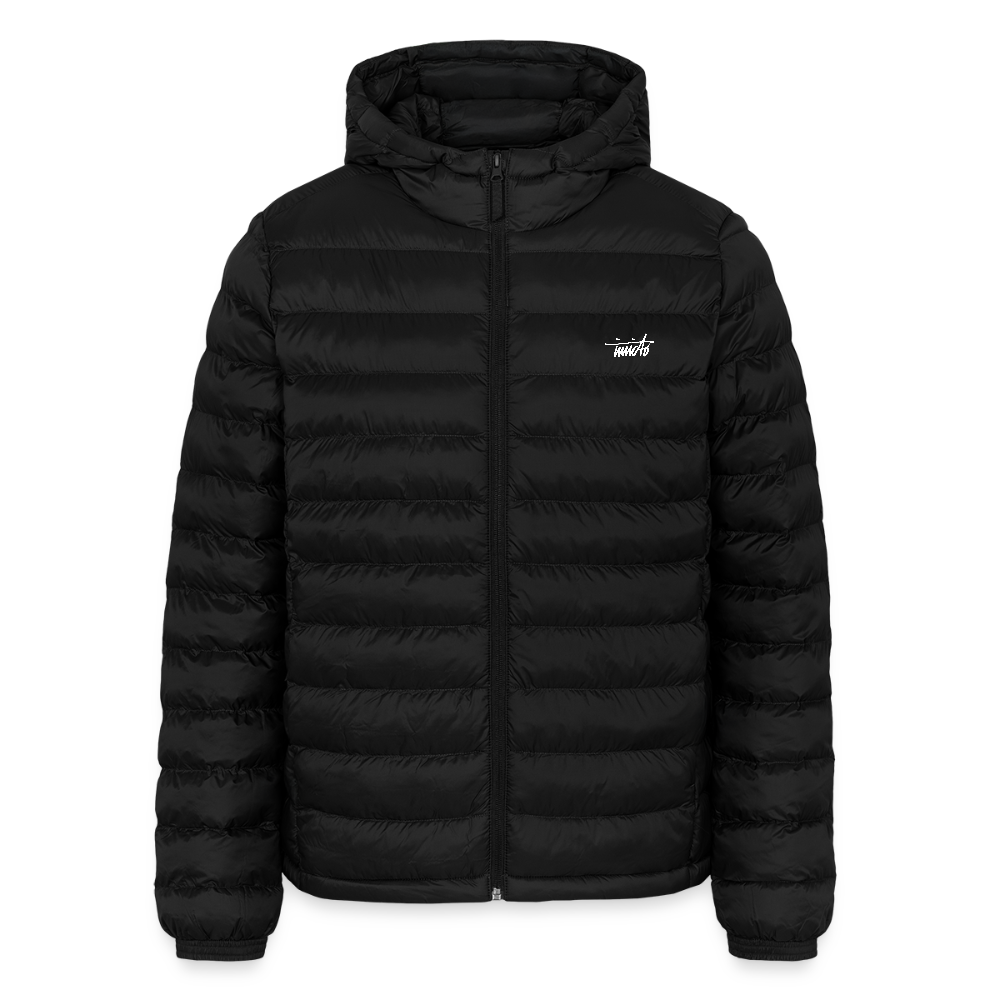 INVICTO SCRIPT WHITE PUFFERJACKE - Schwarz