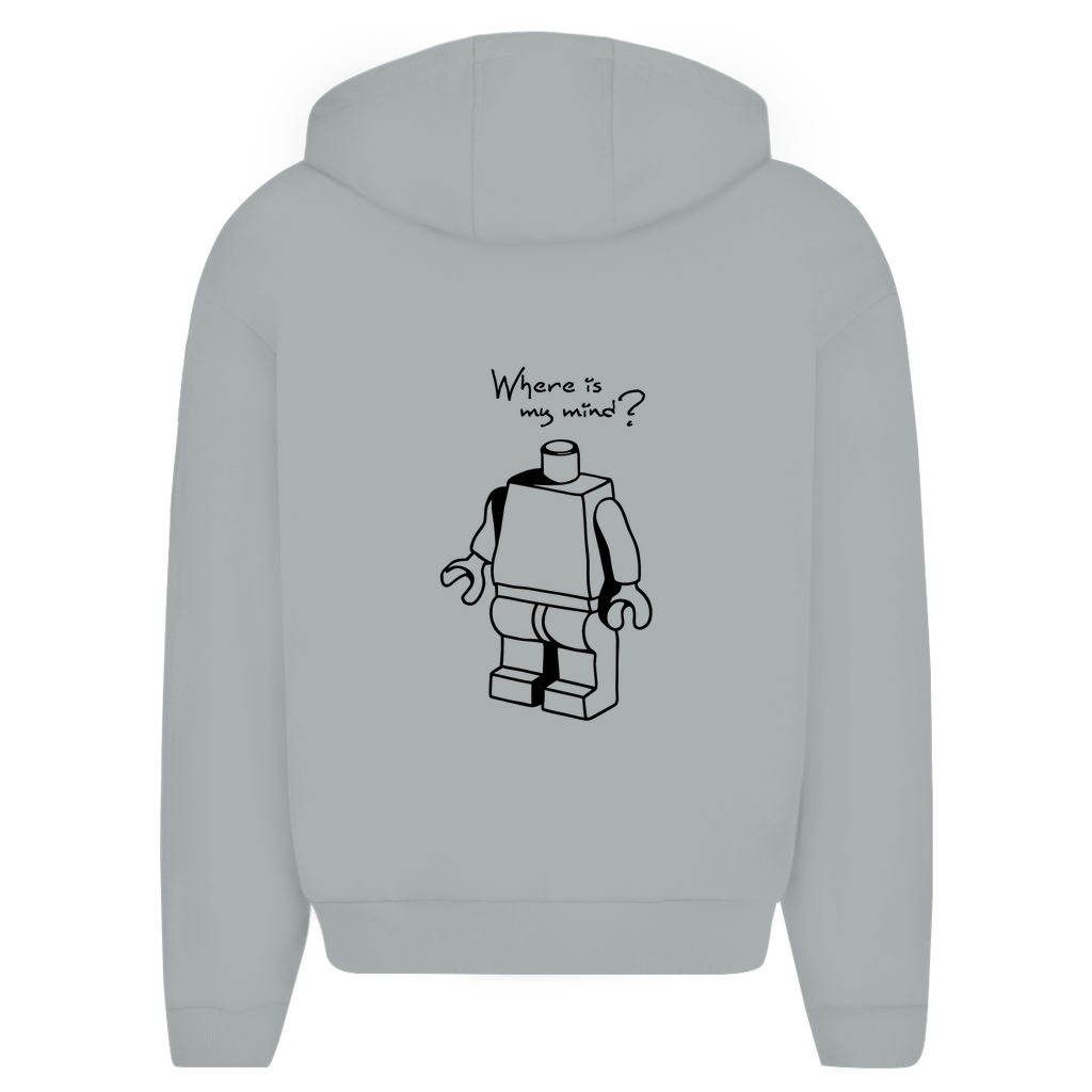 INVICTO SCRIPT L3GO BLACK HOODIE ZIPPER