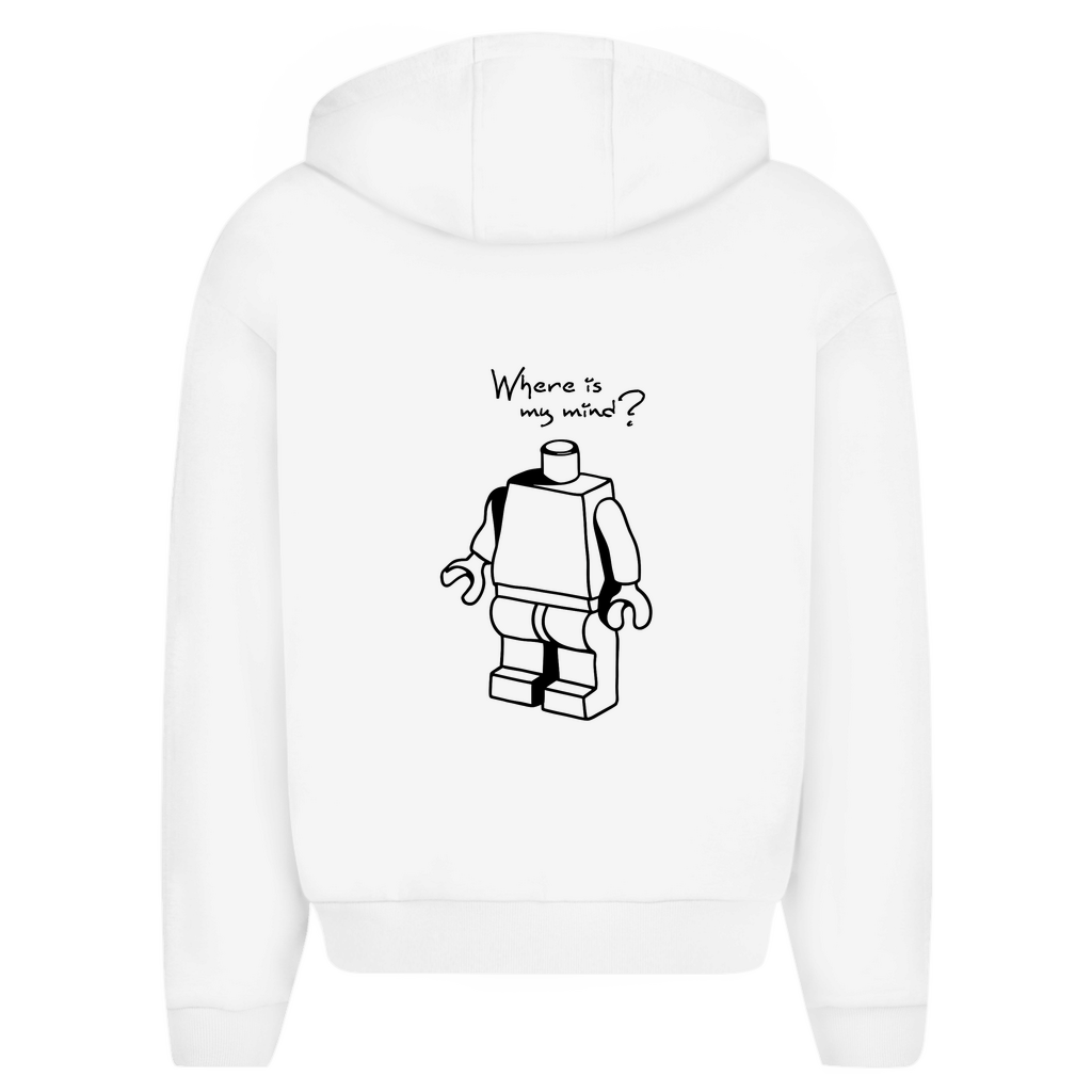 INVICTO SCRIPT L3GO BLACK HOODIE ZIPPER