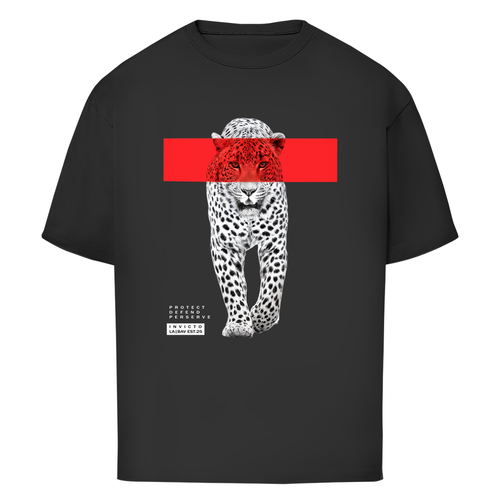 LEOPARD OVERSIZED T-SHIRT