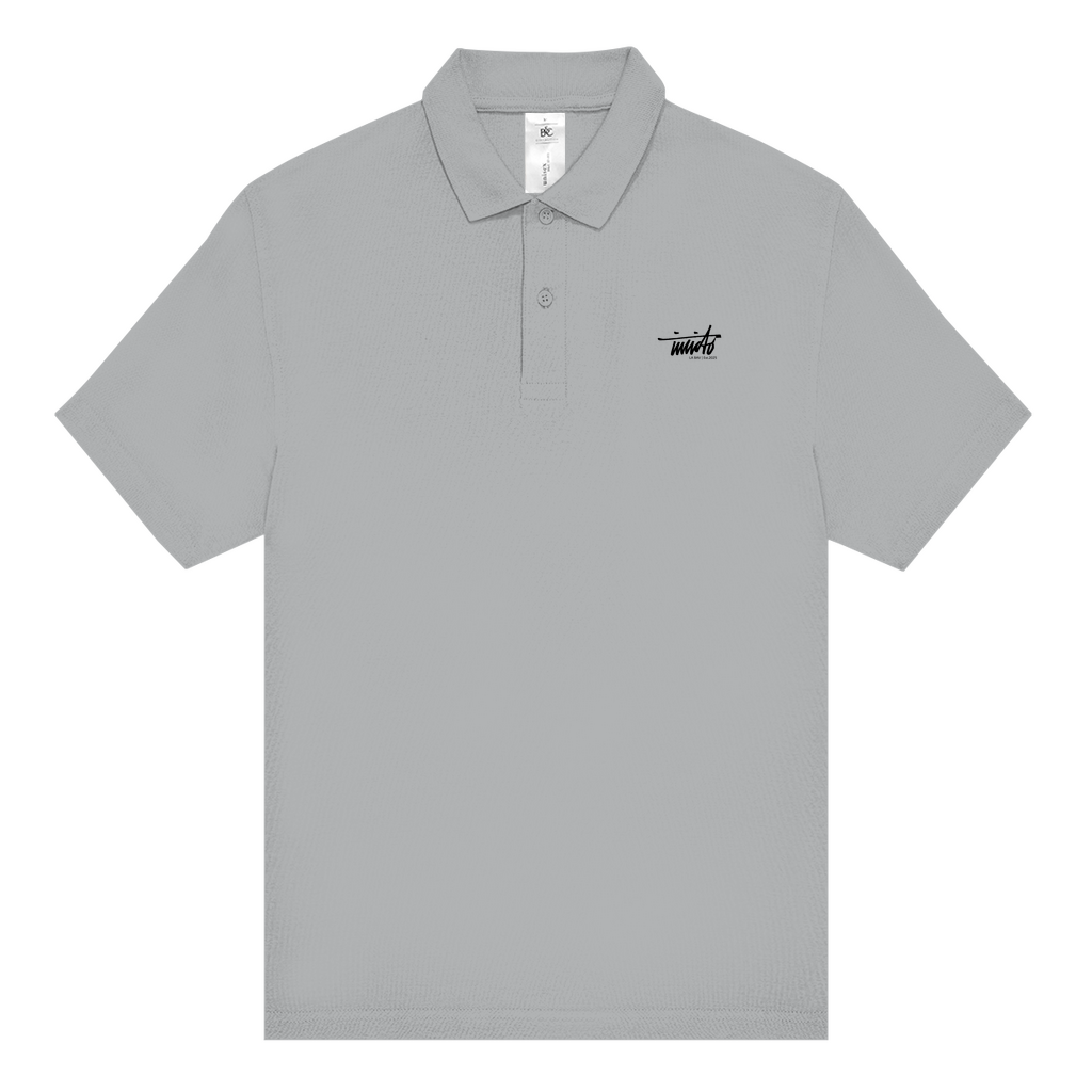 INVICTO SCRIPT BLACK POLOSHIRT