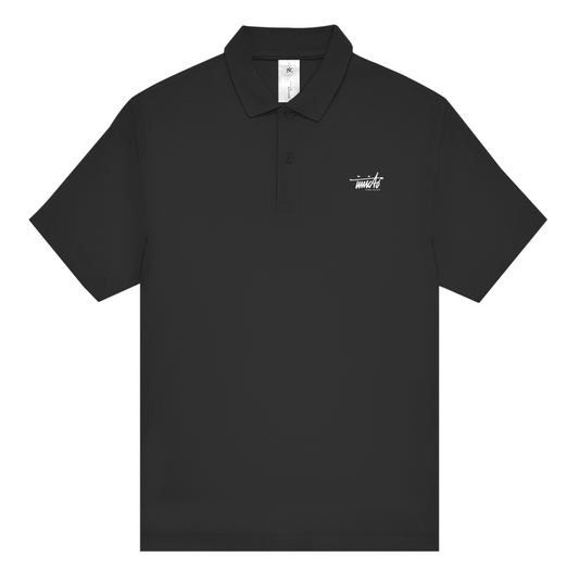 INVICTO SCRIPT WHITE POLOSHIRT