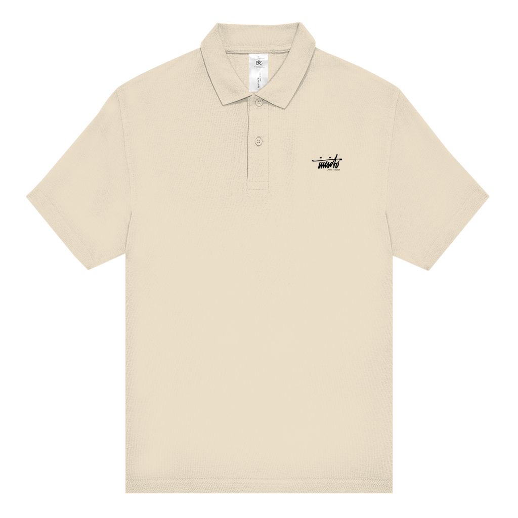 INVICTO SCRIPT BLACK POLOSHIRT