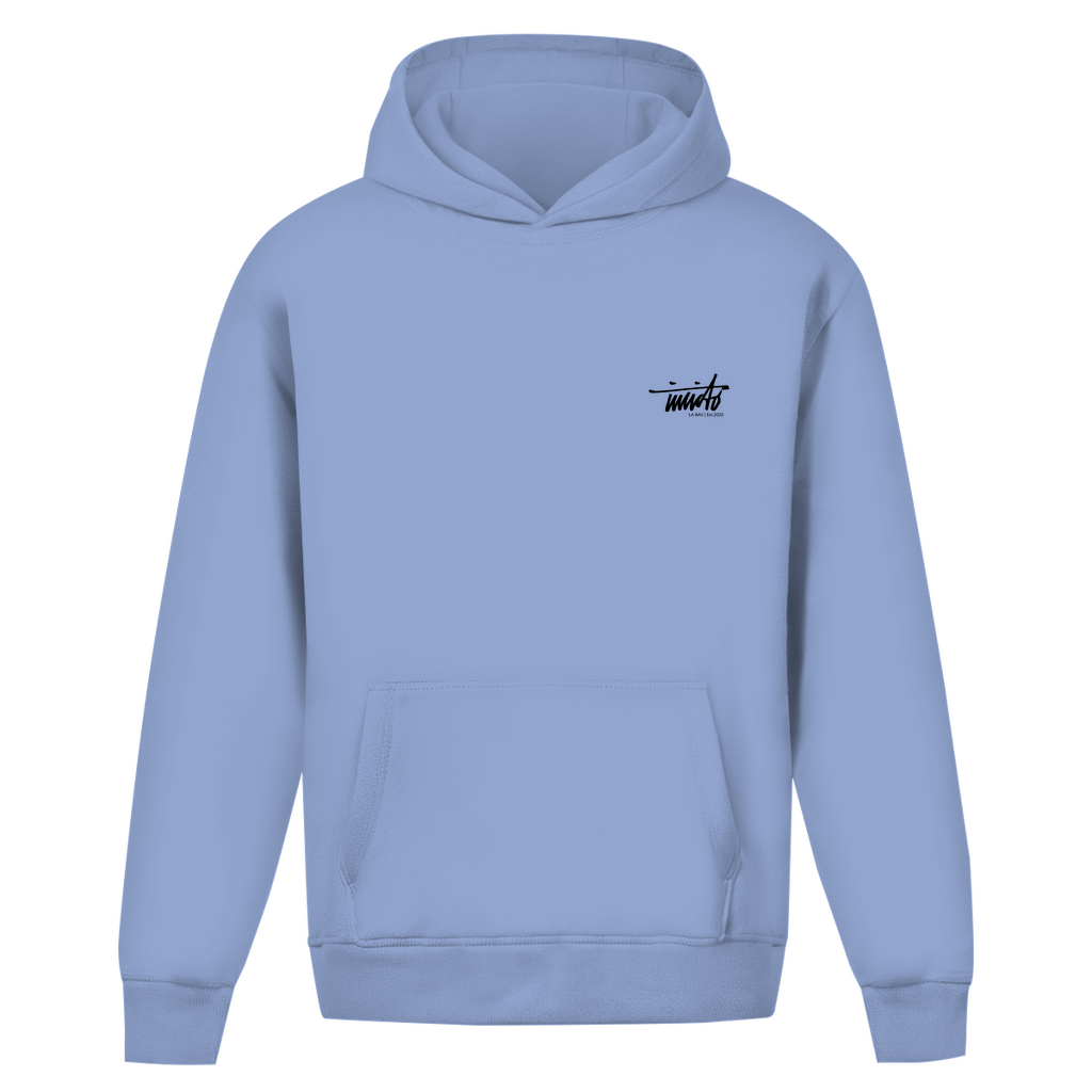 INVICTO SCRIPT RWYWTB BLACK HOODIE