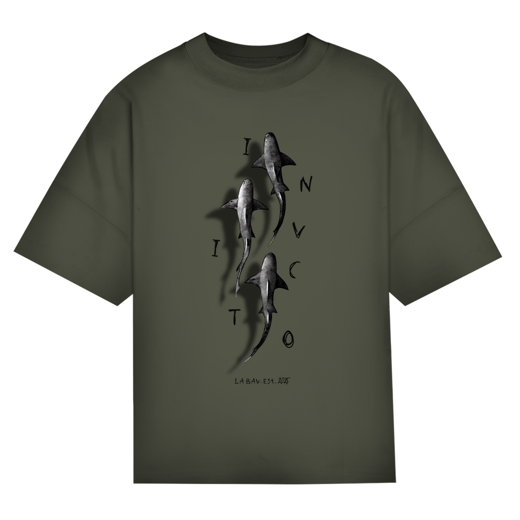 SHARKS INVICTO OVERSIZED OVERSIZED T-SHIRT