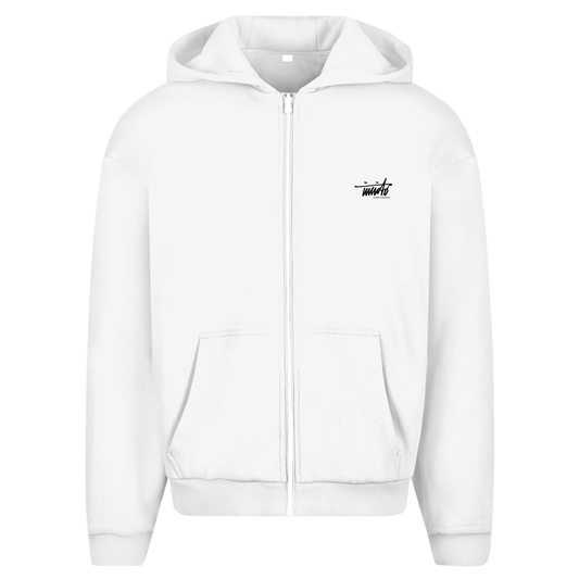 INVICTO SCRIPT IBTFOBA BLACK HOODIE ZIPPER