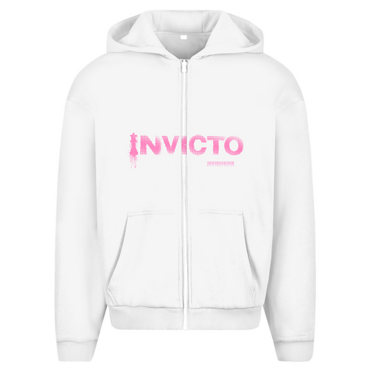 QUEEN PINK DEB.EDITION HOODIE ZIPPER