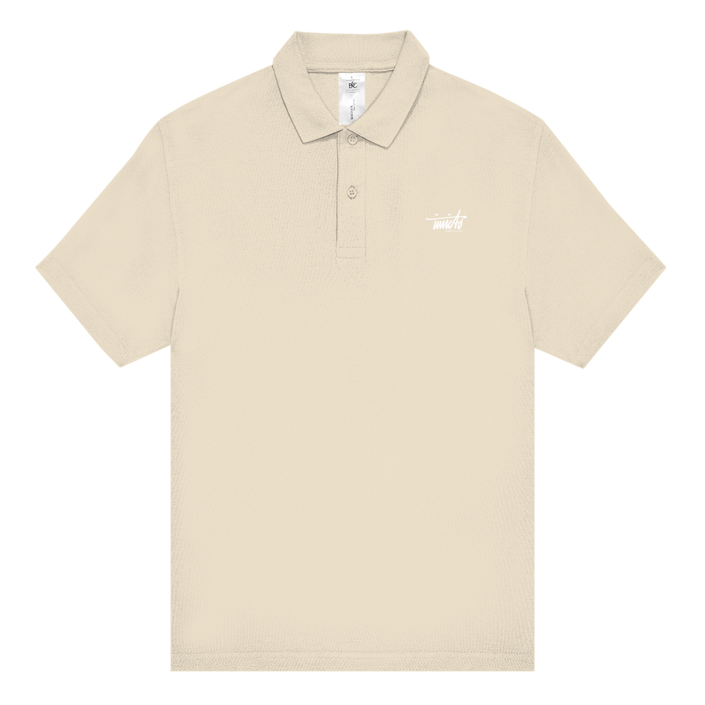 INVICTO SCRIPT WHITE POLOSHIRT