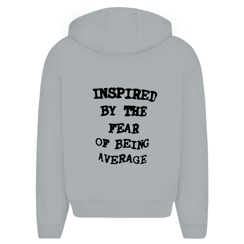INVICTO SCRIPT IBTFOBA BLACK HOODIE ZIPPER