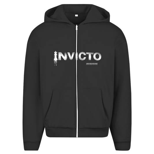 QUEEN WHITE DEB.EDITION HOODIE ZIPPER