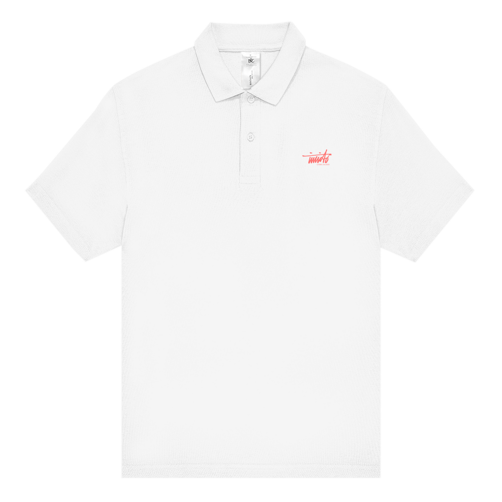 INVICTO SCRIPT RED POLOSHIRT