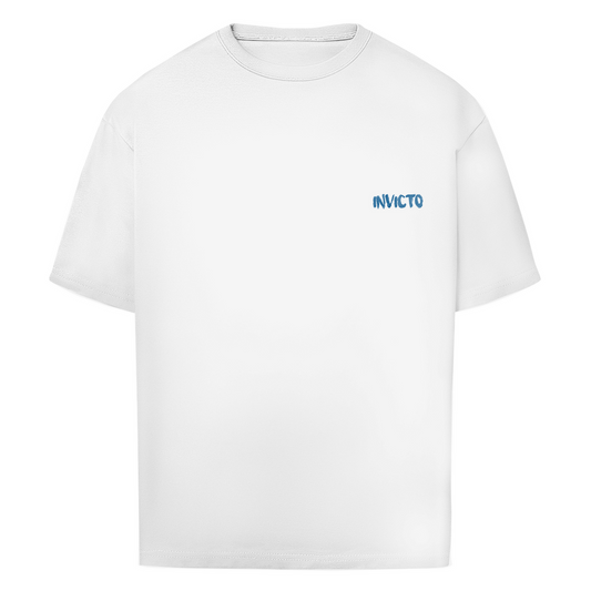 BLUE FLOWER OVERSIZED T-SHIRT