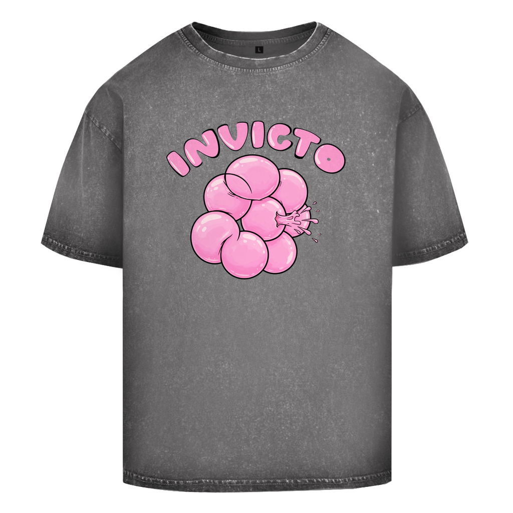 INVICTO BUBBLES T-SHIRT ACID WASHED