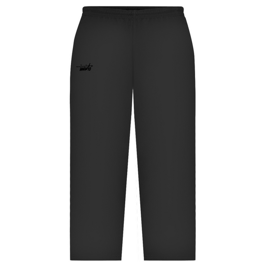 INVICTO SCRIPT BLACK SWEATPANTS