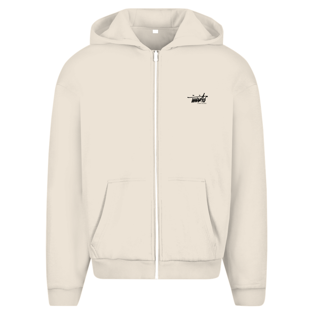JAPAN CODE BLACK DEBUT EDITION HOODIE ZIPPER