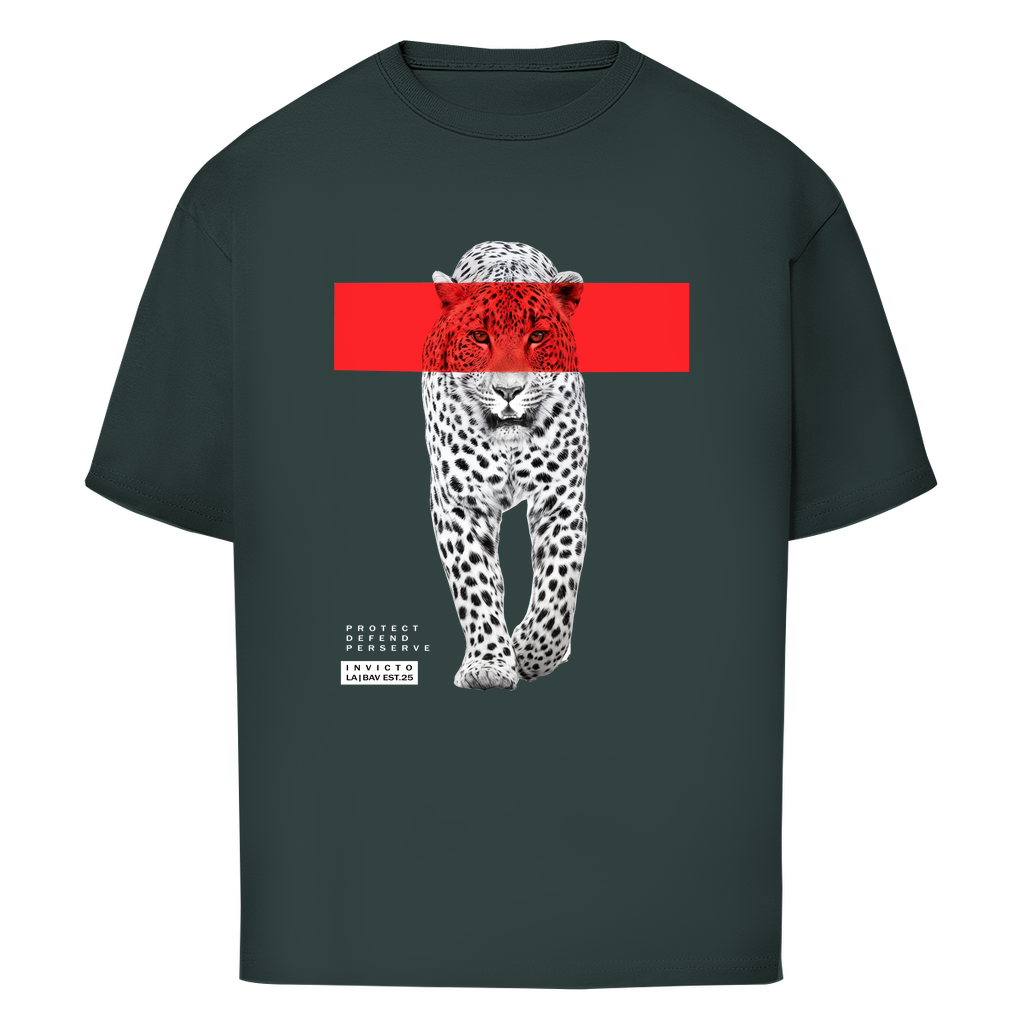 LEOPARD OVERSIZED T-SHIRT
