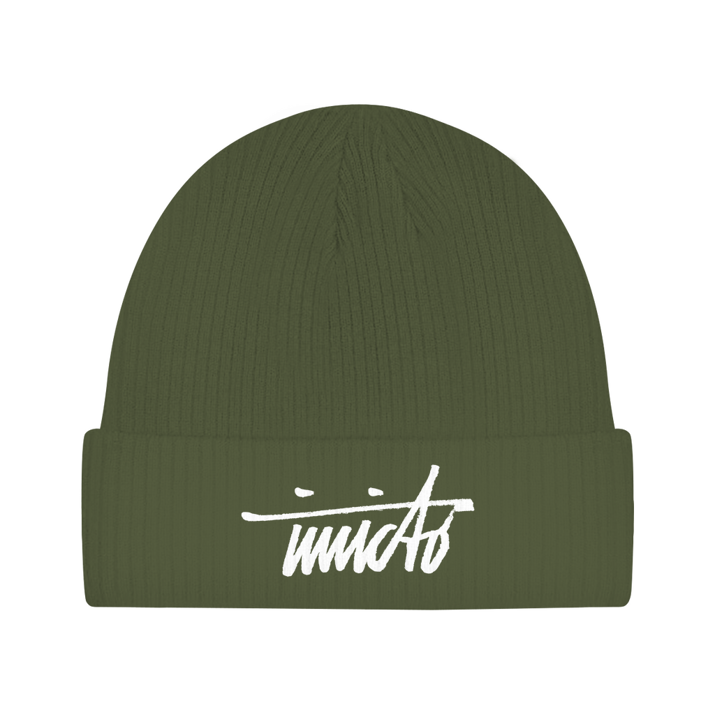 INVICTO SCRIPT WHITE BEANIE