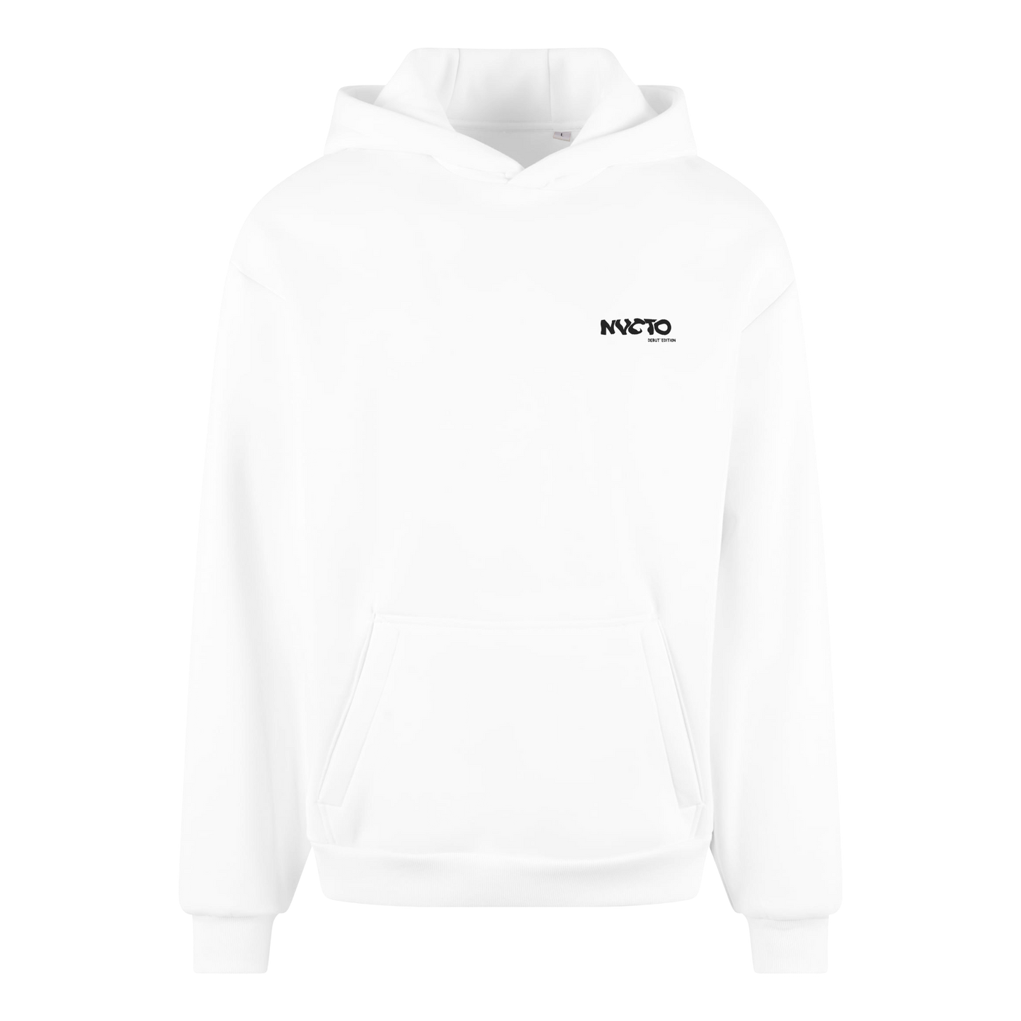 FAPOV BLACK LOGO GESTICKT DEB.EDITION HOODIE