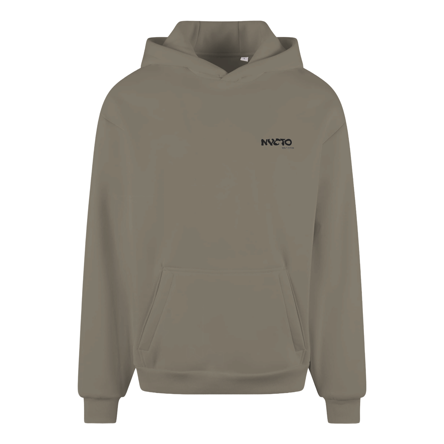 FAPOV BLACK LOGO GESTICKT DEB.EDITION HOODIE