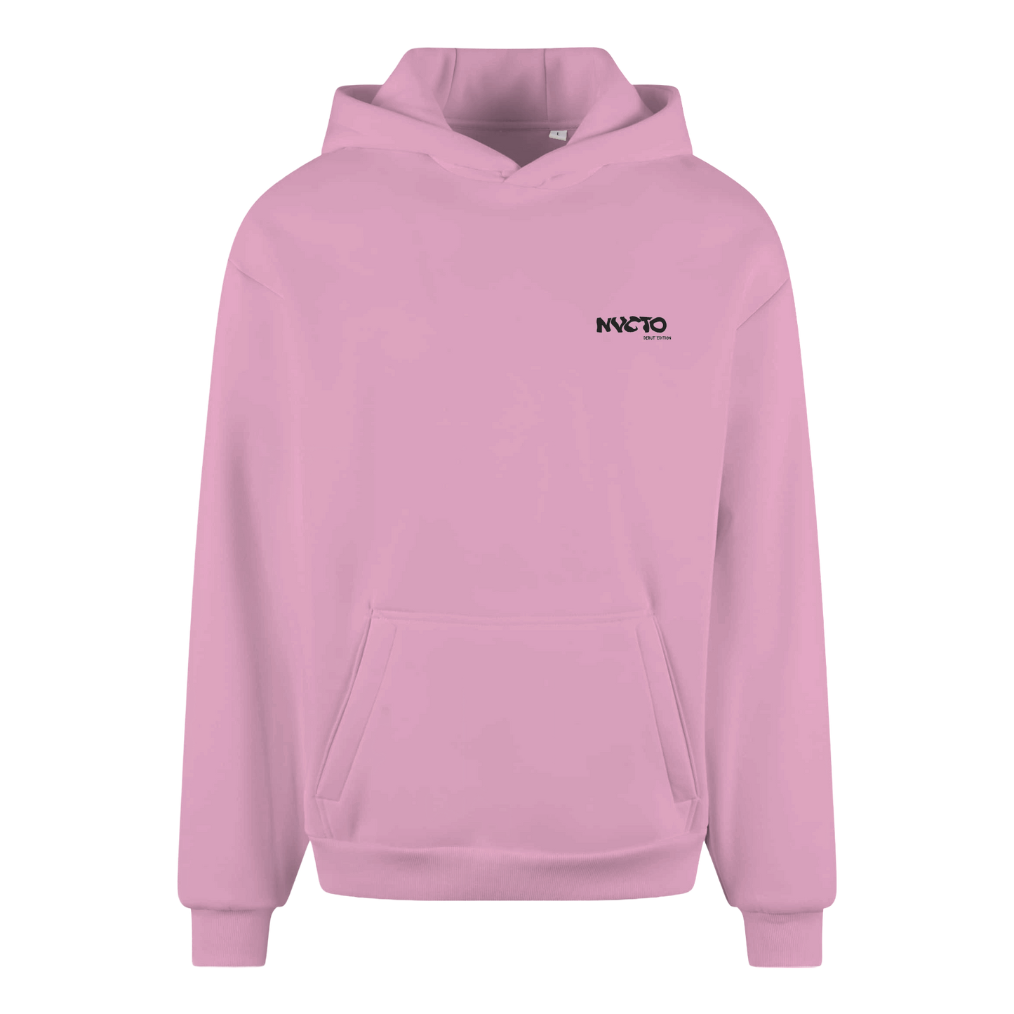 FAPOV BLACK LOGO GESTICKT DEB.EDITION HOODIE