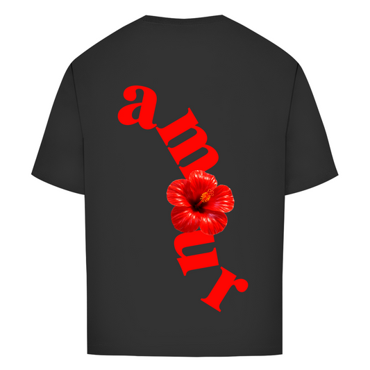 AMOR FLEUR BACK DEB.EDITION OVERSIZED T-SHIRT