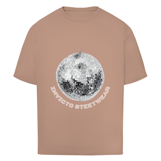 DISCO BALL WHITE OVERSIZED T-SHIRT