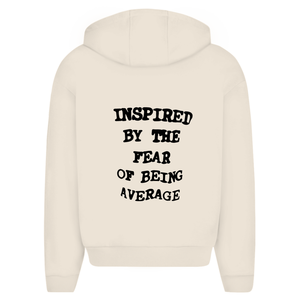 INVICTO SCRIPT IBTFOBA BLACK HOODIE ZIPPER