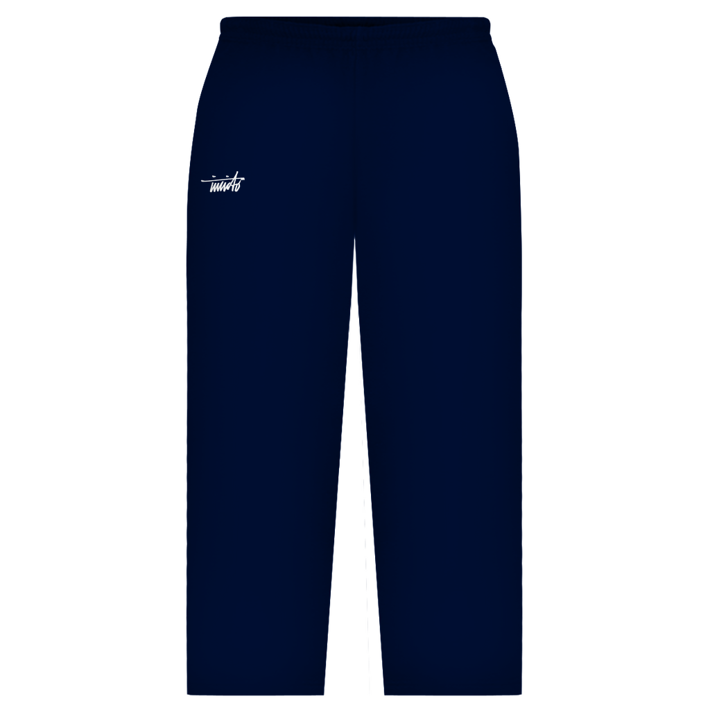 INVICTO SCRIPT WHITE SWEATPANTS