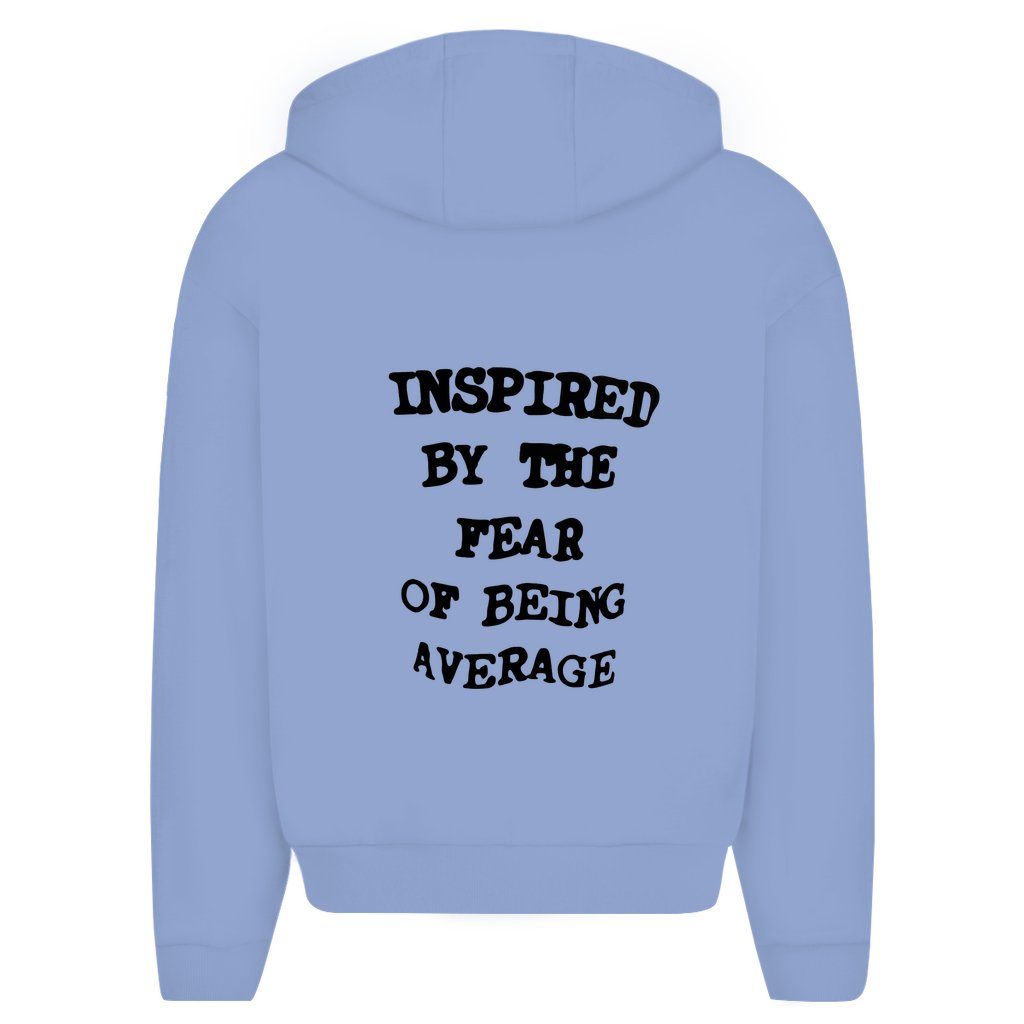 INVICTO SCRIPT IBTFOBA BLACK HOODIE ZIPPER