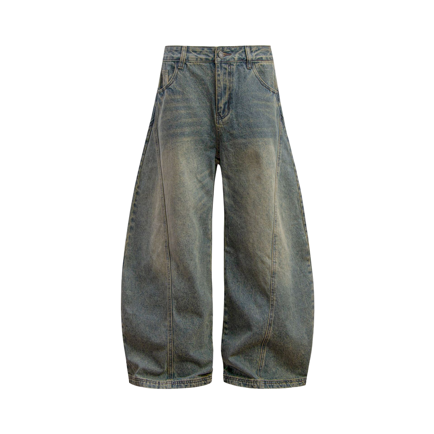 VAQUEROS HONDUEVOS RETRO LAVADOS CON CURVA Y CUCHILLO