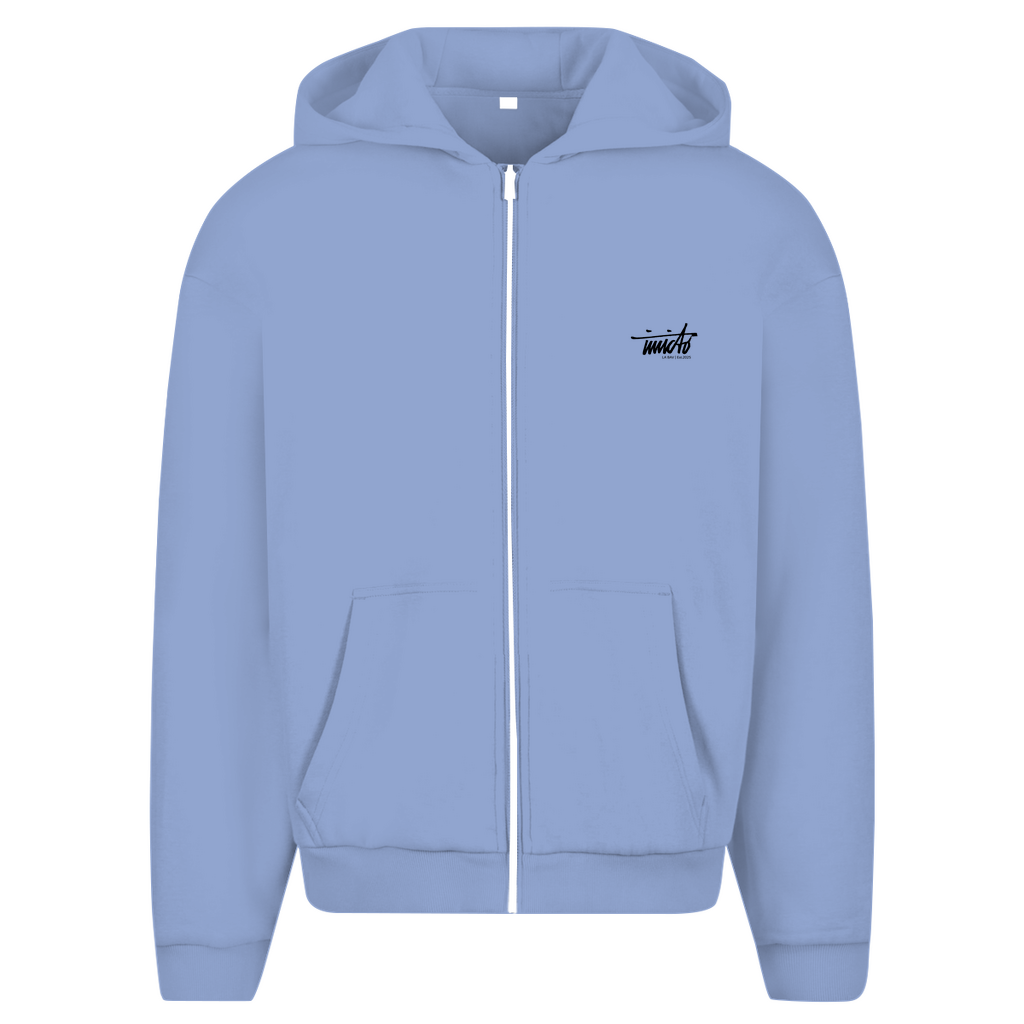 INVICTO SCRIPT L3GO BLACK HOODIE ZIPPER