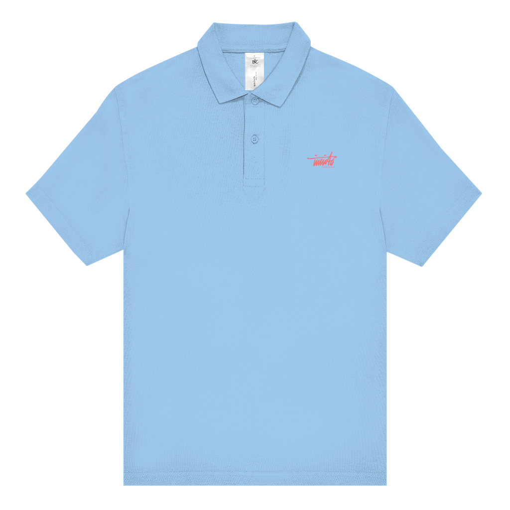 INVICTO SCRIPT RED POLOSHIRT