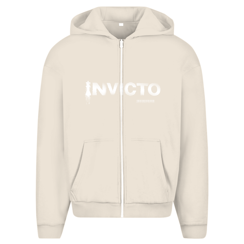 QUEEN WHITE DEB.EDITION HOODIE ZIPPER
