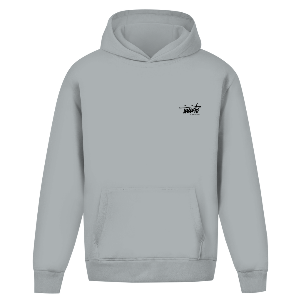 INVICTO SCRIPT IBTFOBA BLACK HOODIE