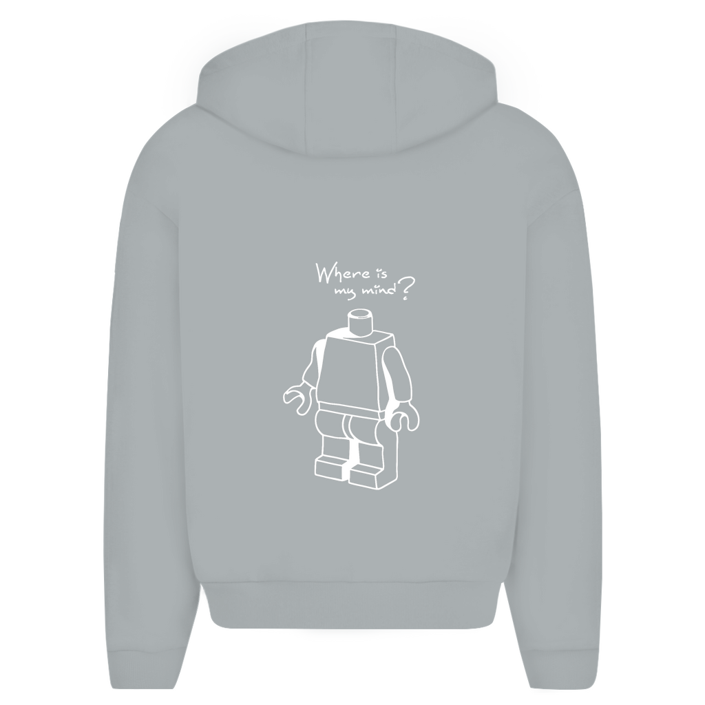 INVICTO SCRIPT L3GO WHITE HOODIE ZIPPER