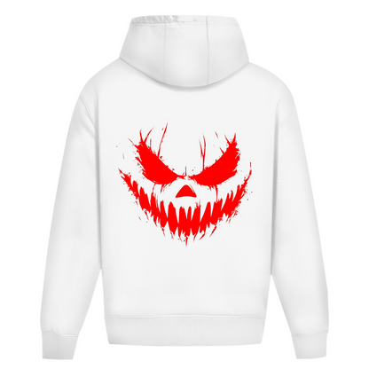 CREEPY FACE RED HOODIE